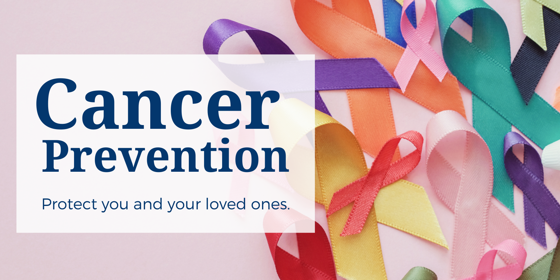 Cancer information banner