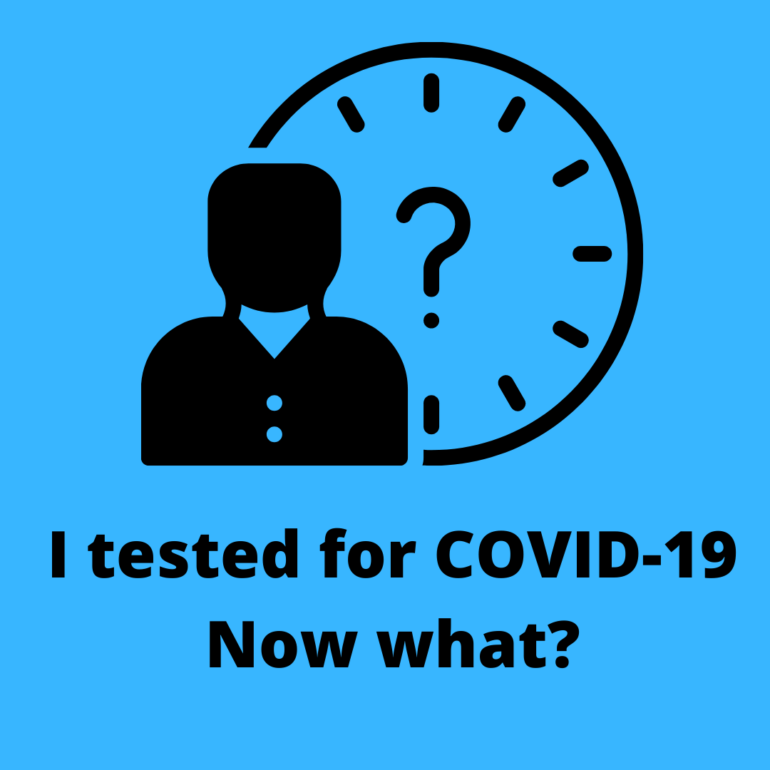 What Next After Covid Test Icon