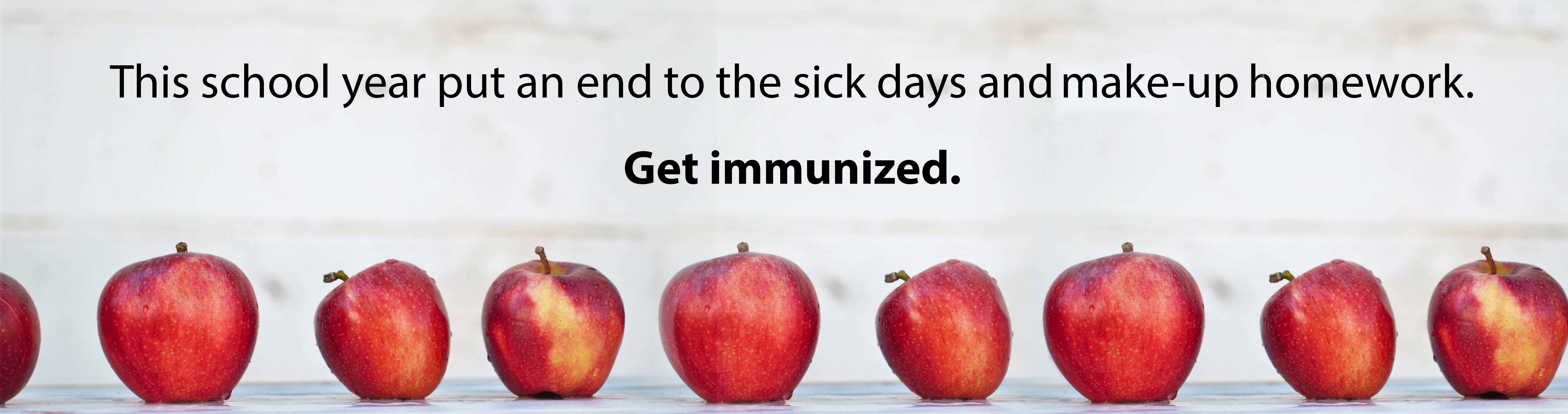 Get Immunized banner