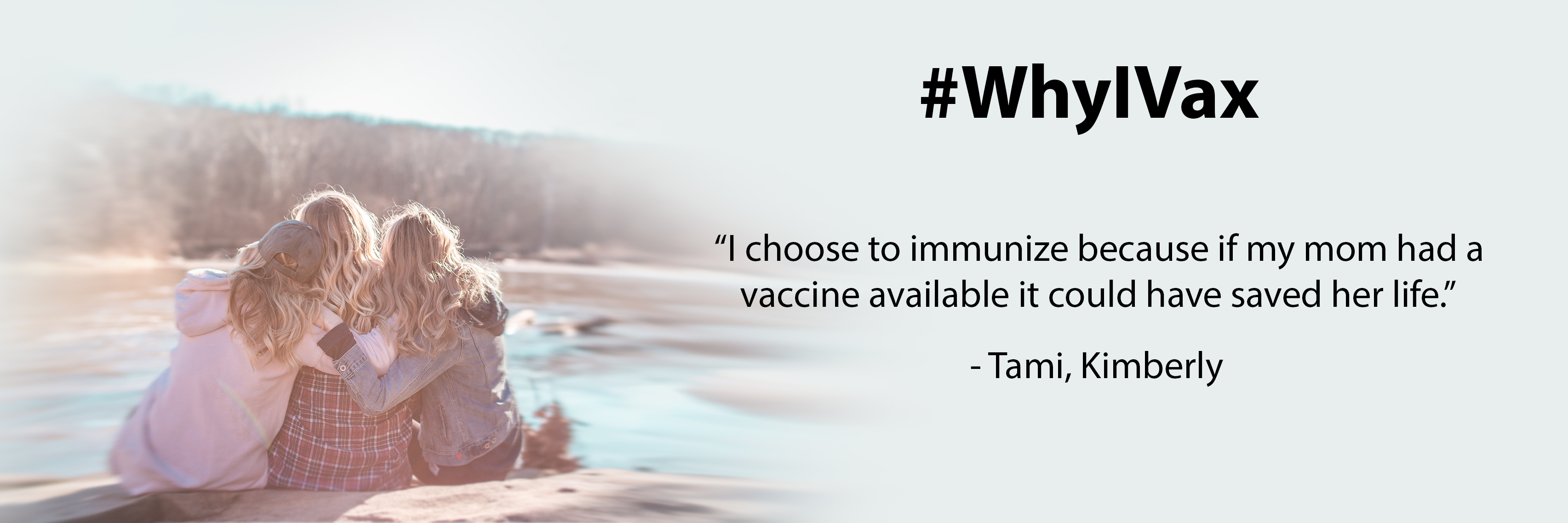 Why I Vax by Tami Banner