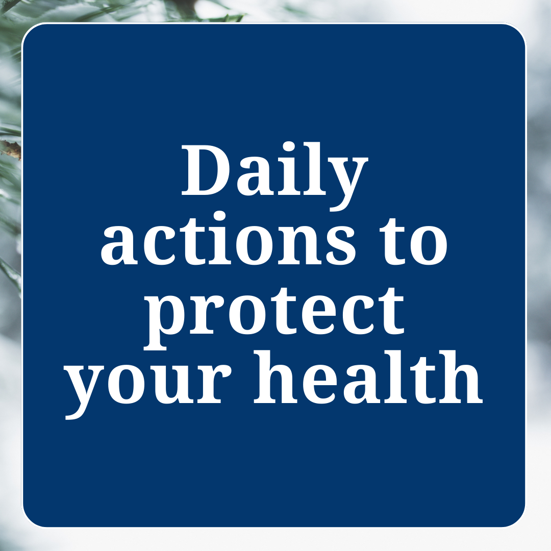Daily Actions to Protect Your Health link
